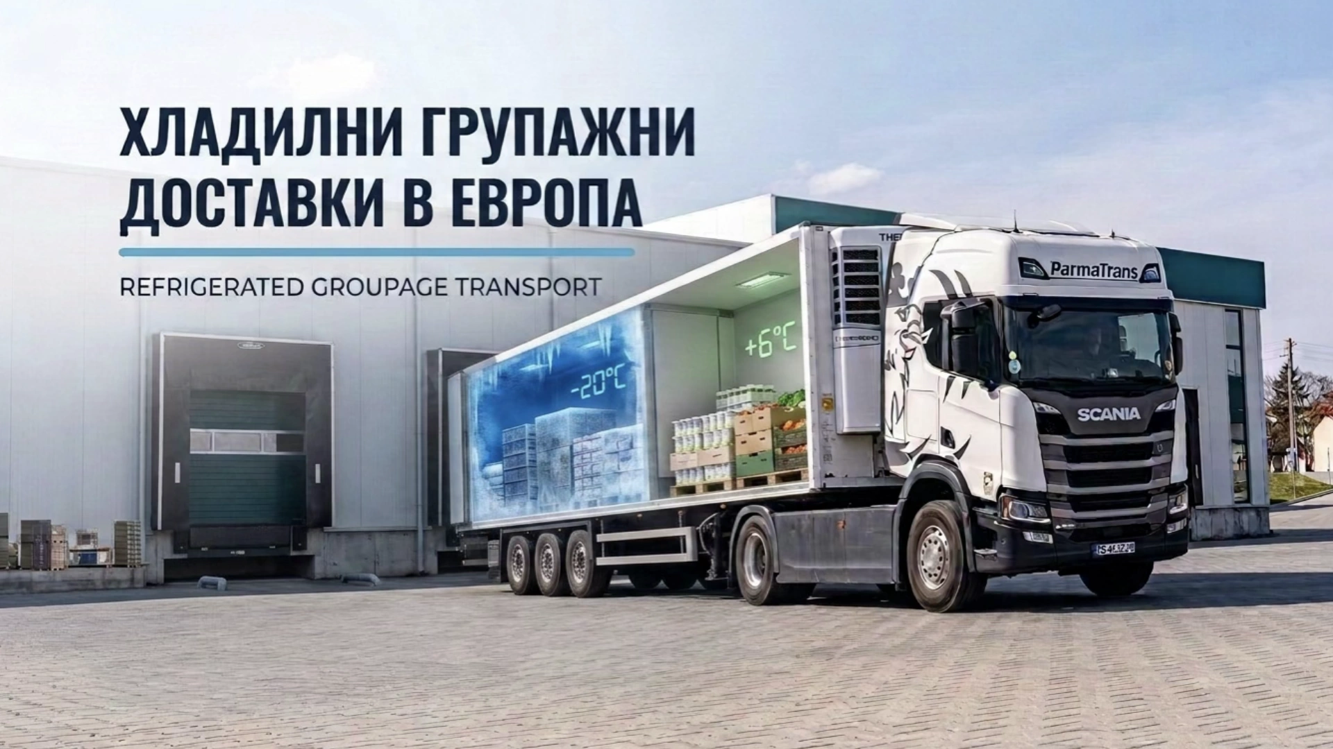 Групажен хладилен транспорт